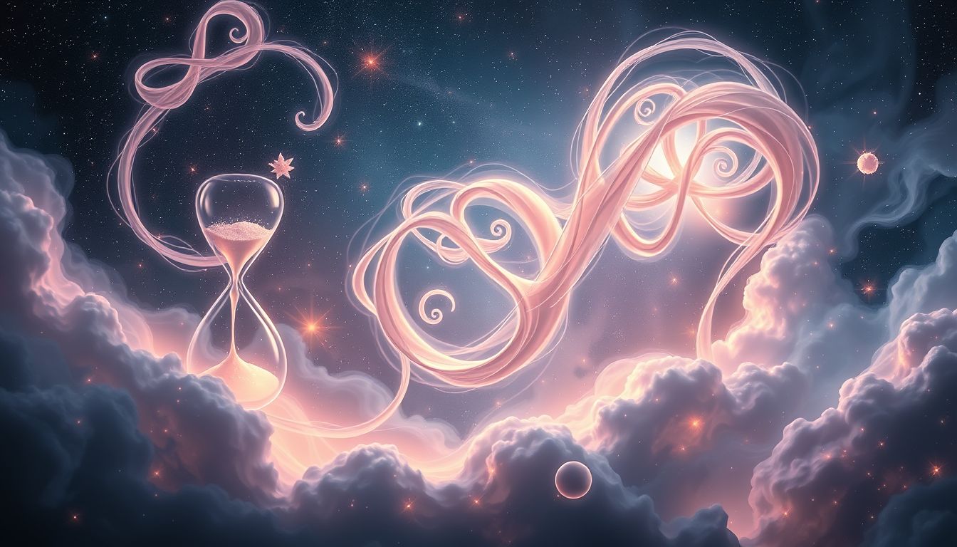 Der Traum symbolisiert die Vergänglichkeit unseres Lebens und Alternsprozesses.