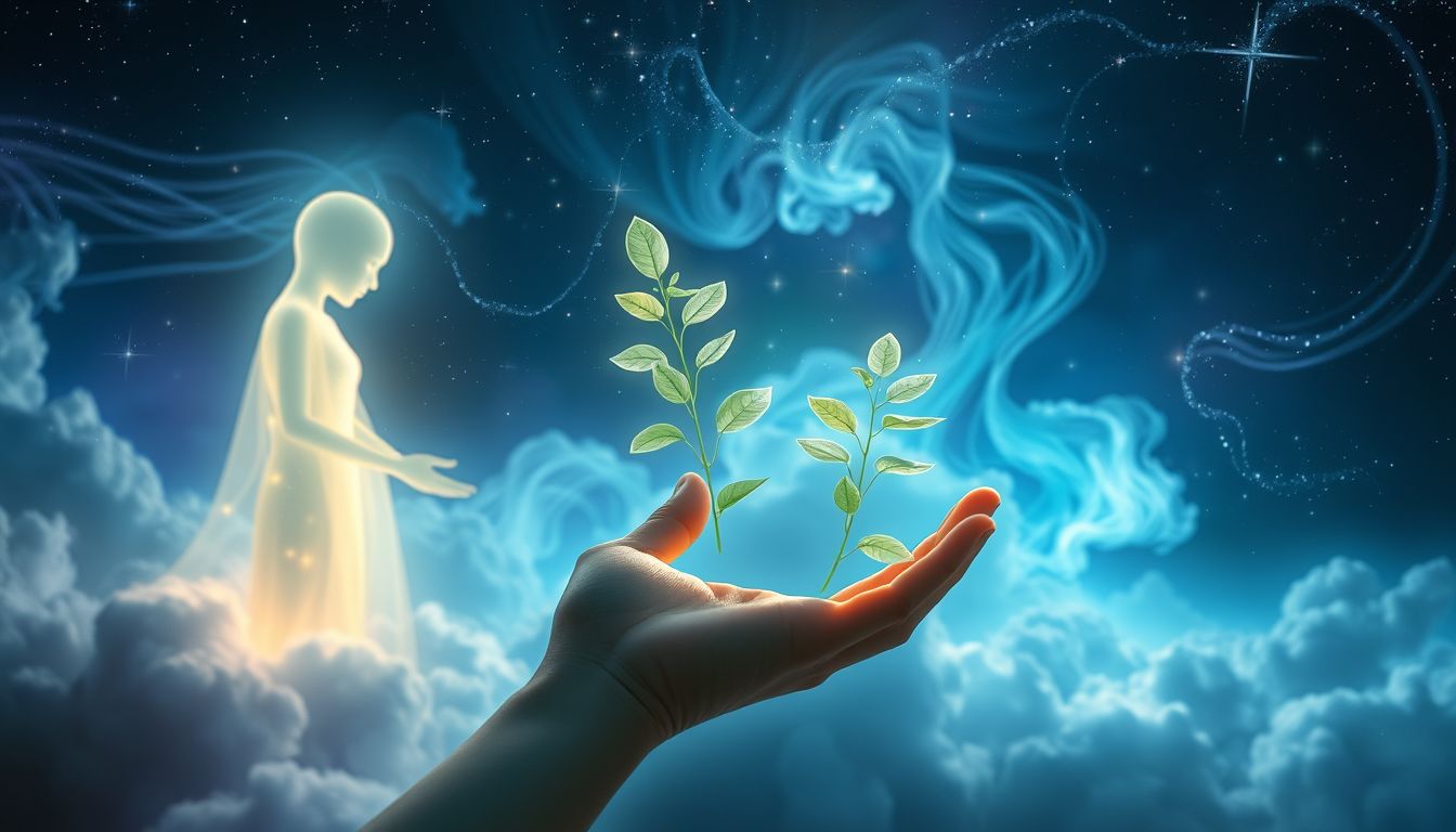 Das Pflücken von Beifuß symbolisiert Reinigung und Schutz im Traum.