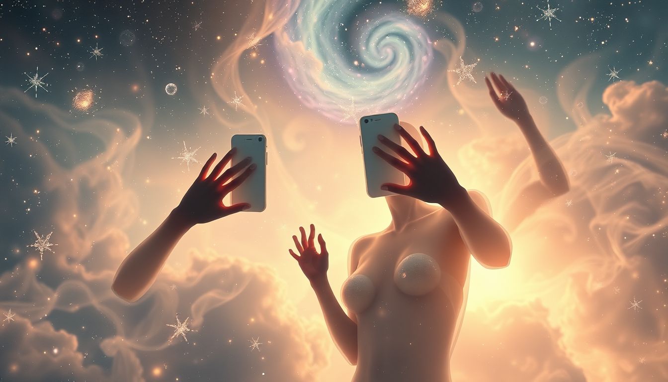 Selbst im Traum Selfies zu machen symbolisiert Selbstbewusstsein.