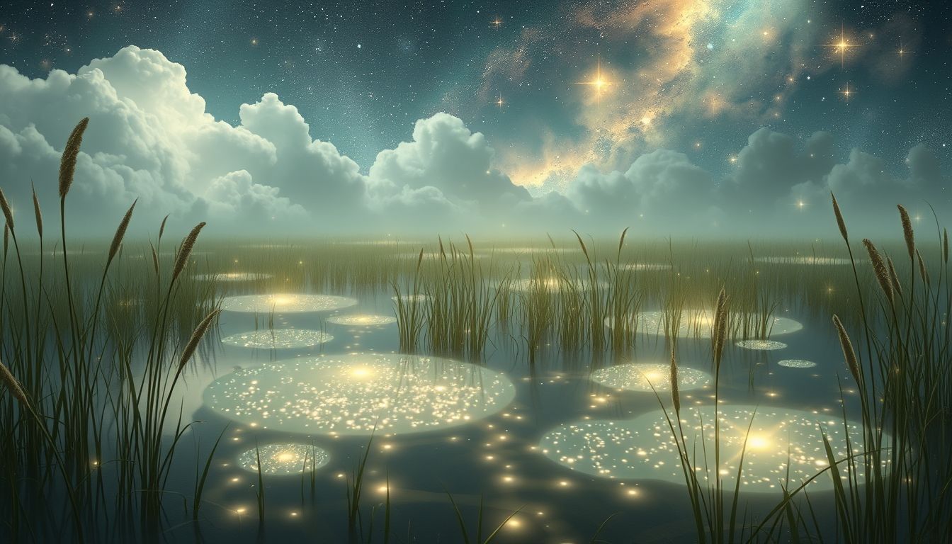 Das Marschland symbolisiert Schutz vor Bedrohungen und inneren Konflikten.