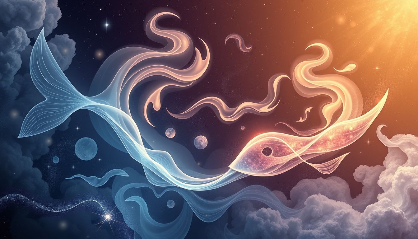 Fischen und Kochen symbolisieren emotionale Wandlung und innere Heilung.