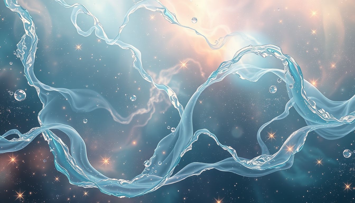 Wasser in Träumen symbolisiert oft emotionale Reinigung und Erneuerung.