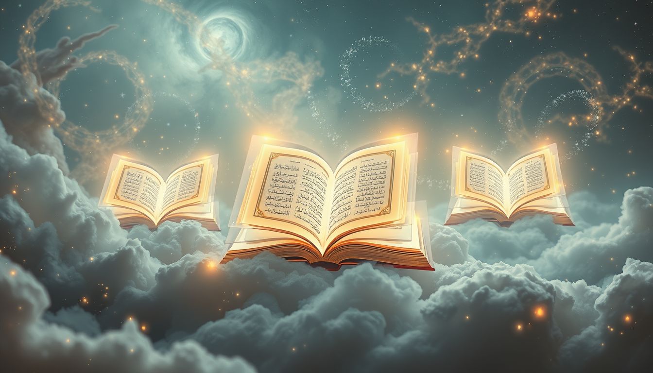 Ein Gebetbuch verteidigen symbolisiert Schutz des eigenen Glaubens und Wertes.