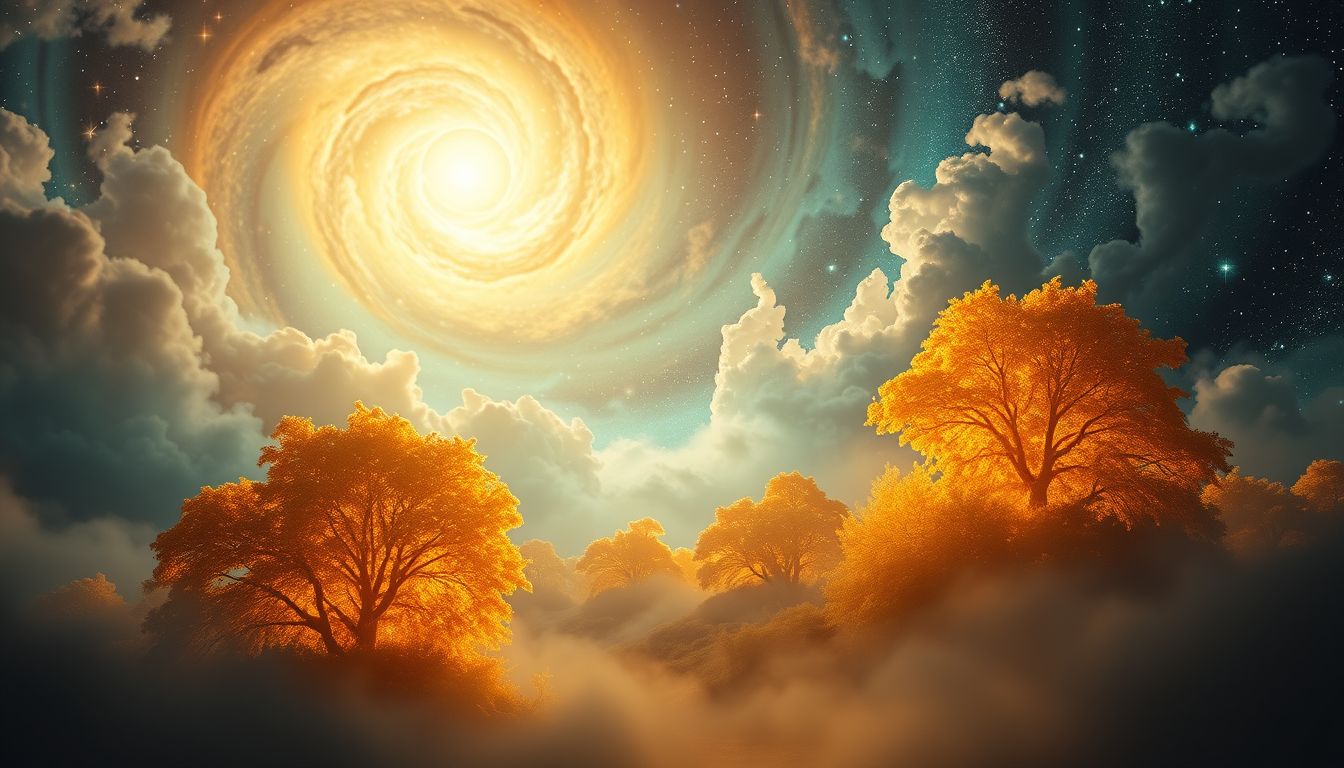 3. Wipfel im Sonnenlicht symbolisieren Klarheit, Hoffnung und Erleuchtung.