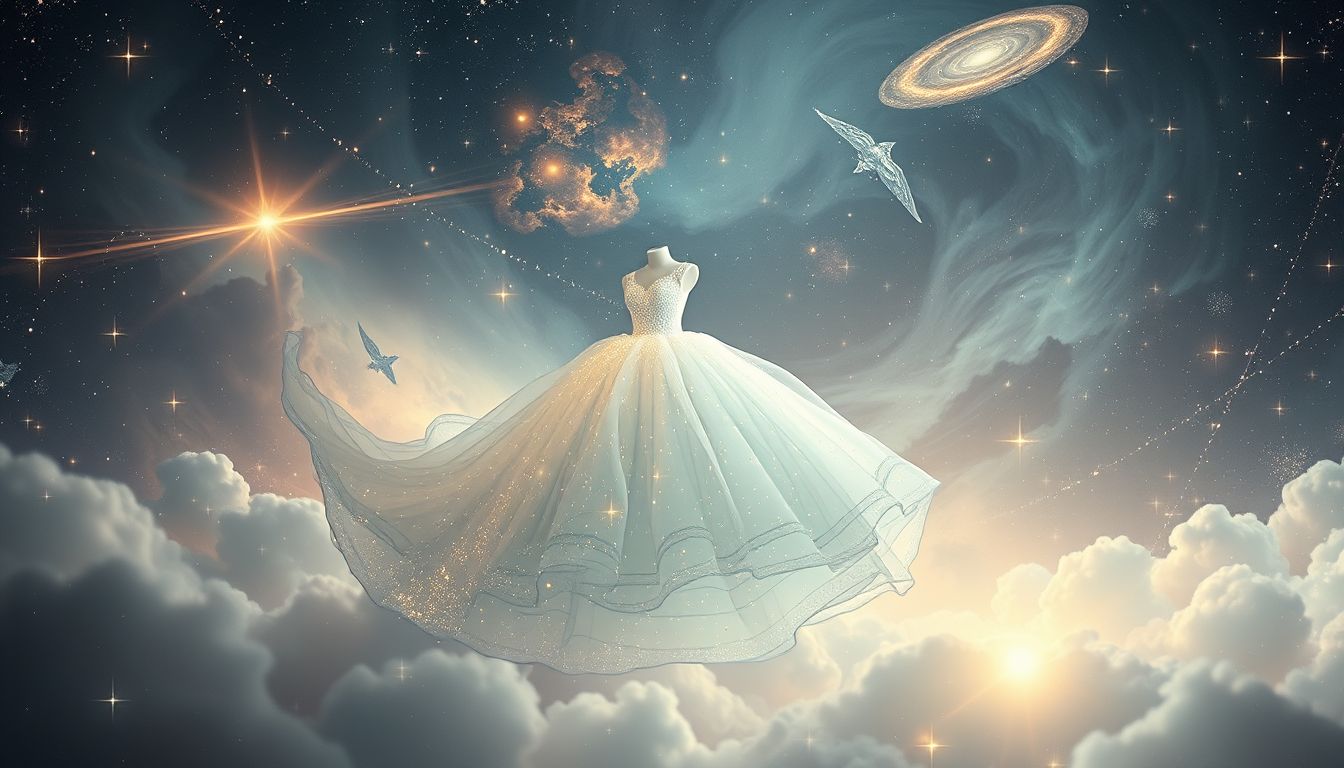 Ein Ballkleid im Traum symbolisiert vergangene Eleganz und Erinnerungen.