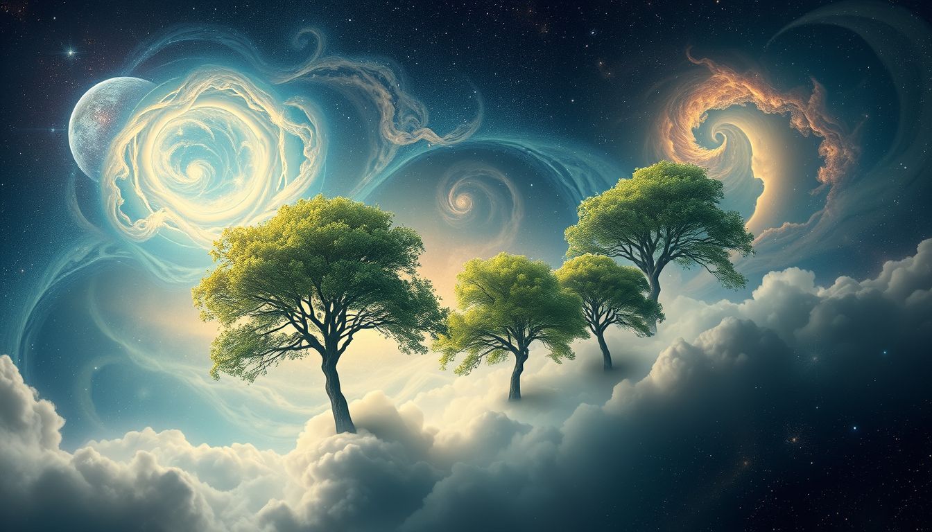 Die 31 Wipfel symbolisieren wandelbare Lebensphasen und Entwicklungen.