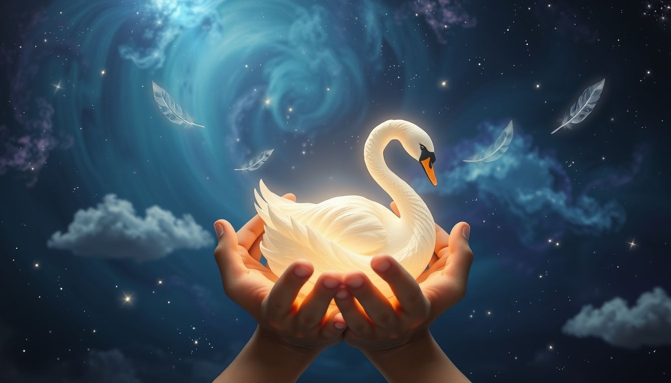 Eine verletzte Gans pflegen symbolisiert Mitgefühl und Heilung im Traum.