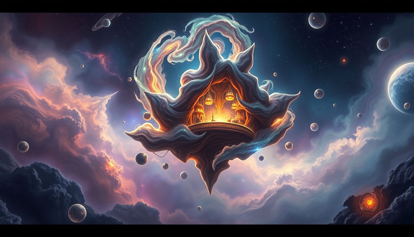 Der Traum von einer Weltraumspelunke symbolisiert unerforschte Abenteuer.