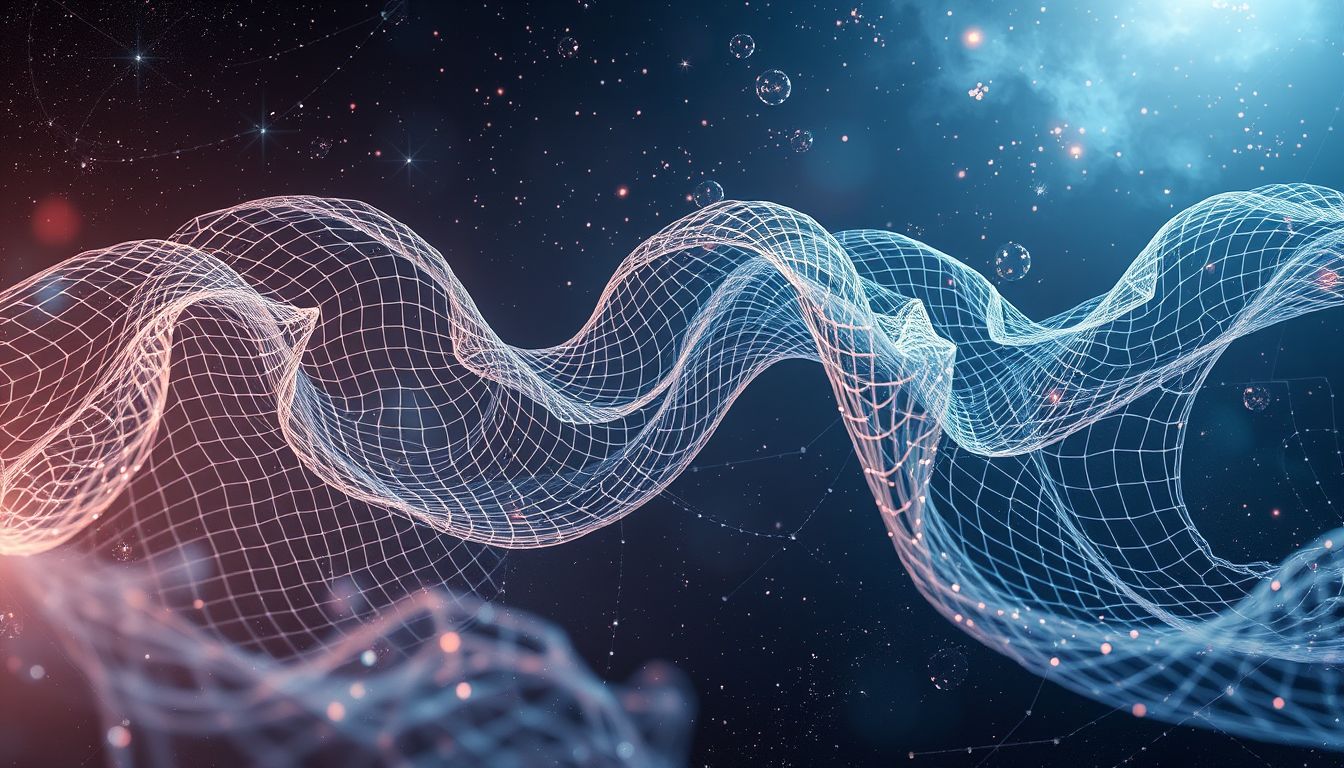 Das Fühlen der Netztextur symbolisiert emotionale Verbindungen und Gefangenschaft.