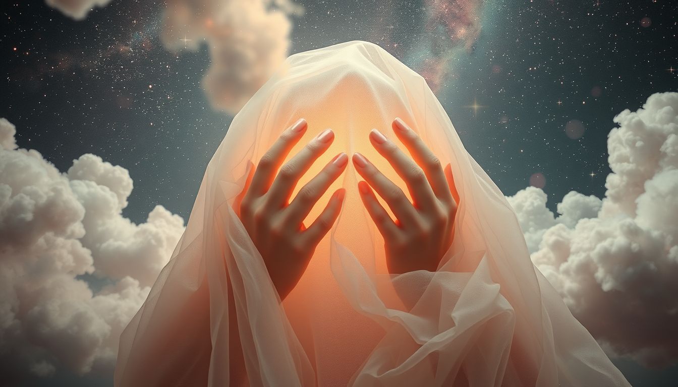 Das Verstecken von Gaze symbolisiert innere Scham und Geheimnisse.