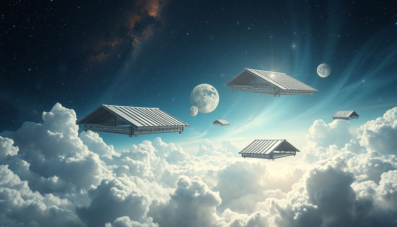 Der Traum von Blechdächern symbolisiert Schutz und Stabilität im Leben.