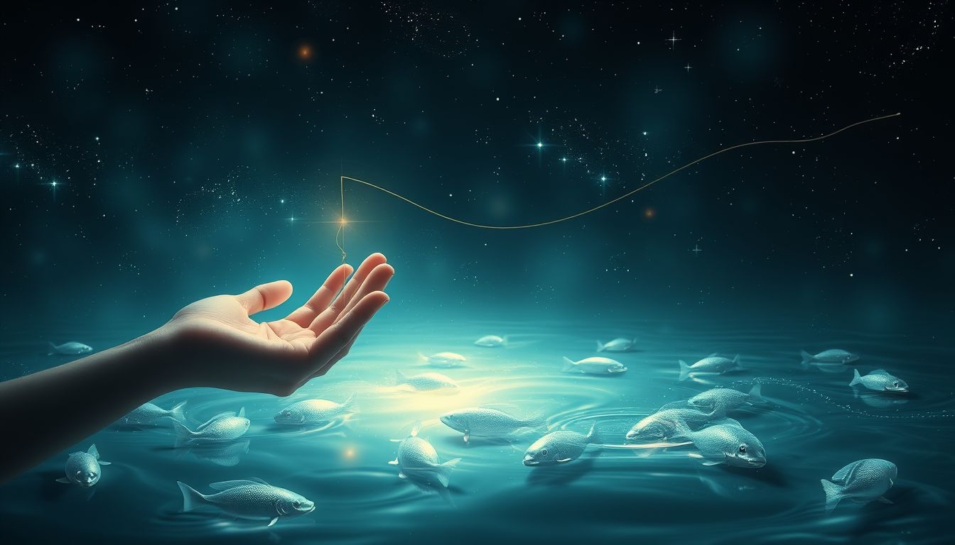 Geduld und Strategie sind Schlüssel zum Erfolg beim Angeln.