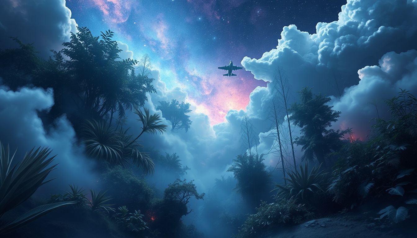 Ein Dschungel-Notlandungstraum symbolisiert unerwartete Lebensherausforderungen.