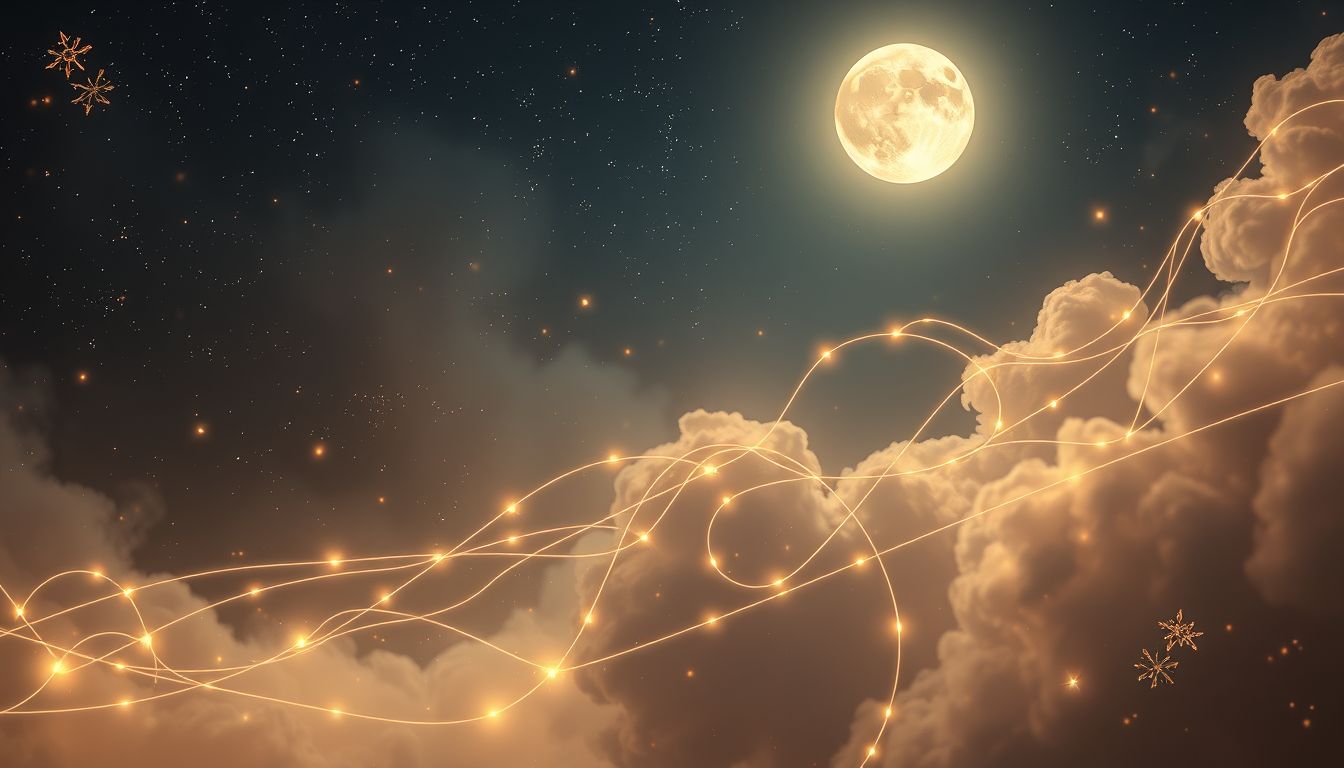 Mondlicht symbolisiert in Träumen verborgene Kommunikation und Sehnsüchte.