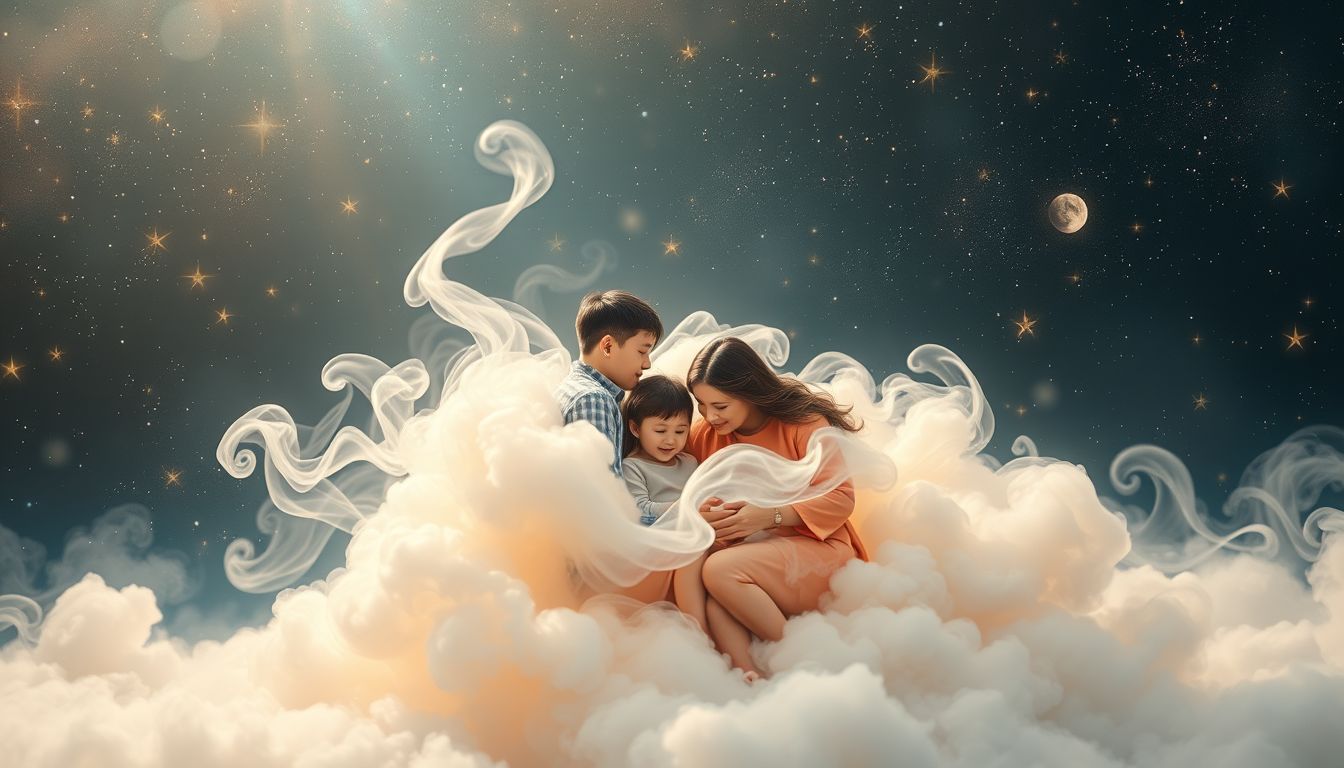 Der 7. Traum symbolisiert familiäre Harmonie und emotionale Reinigung.