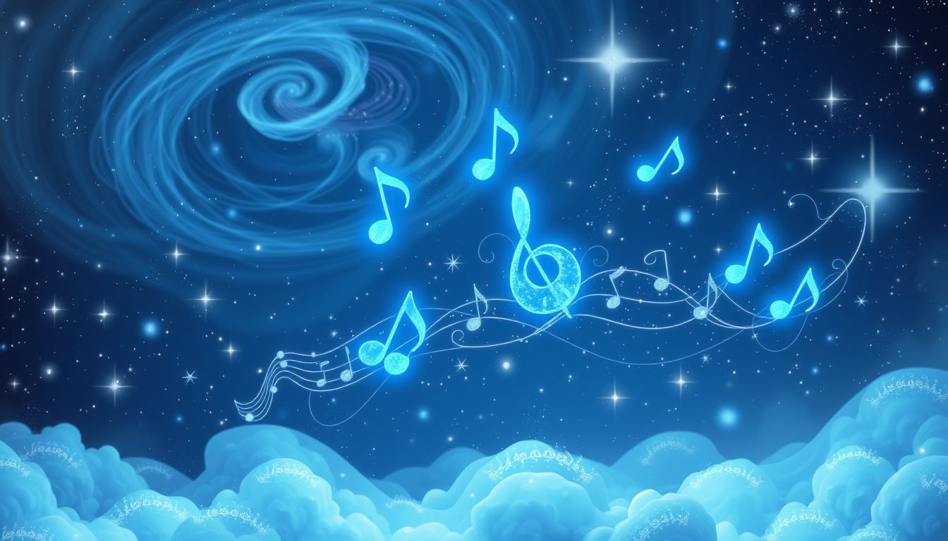 Ein Schlumpf-Konzert symbolisiert Gemeinschaft und fröhliche Harmonie im Traum.