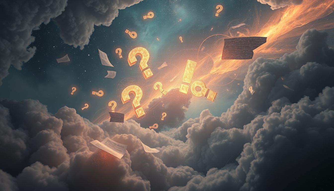 Die Prüfungssituation symbolisiert oft innere Überforderung und Ratlosigkeit.