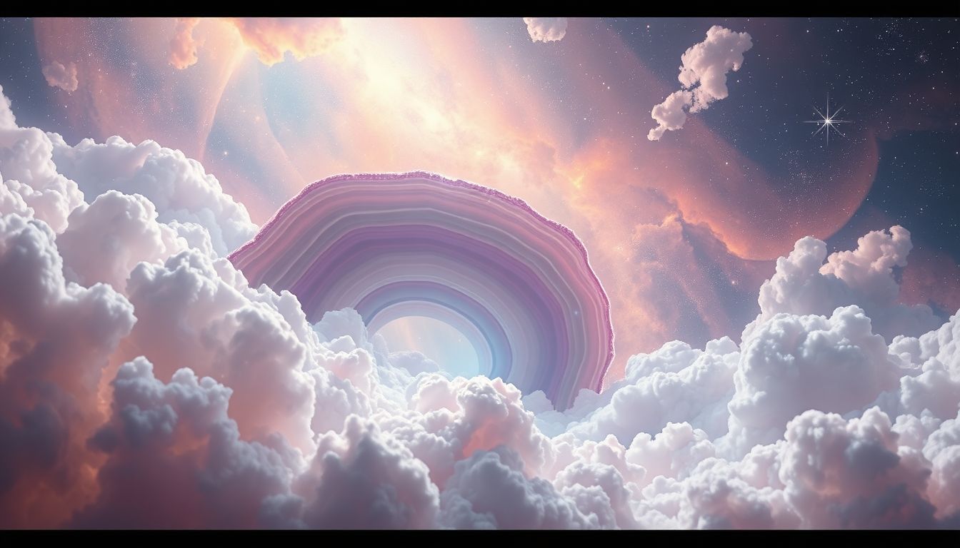 Achat im Traum symbolisiert innere Stärke, Schutz und Balance.