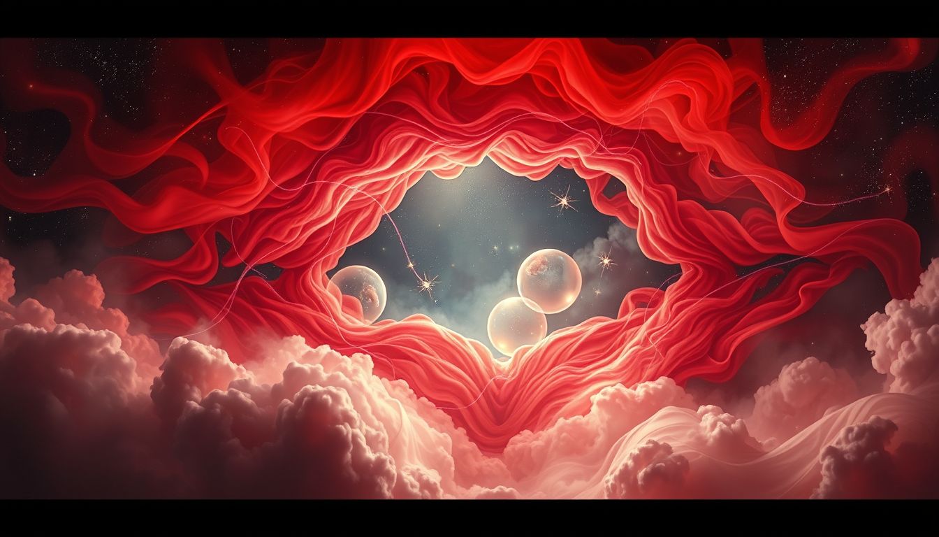 Blut im Mund symbolisiert oft unterdrückte Worte und ungelöste Konflikte.