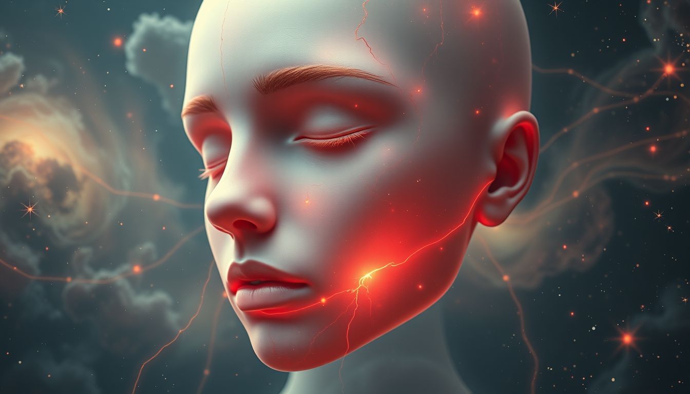 Ein blutendes Gesicht symbolisiert oft gesellschaftlichen Gesichtsverlust und Scham.