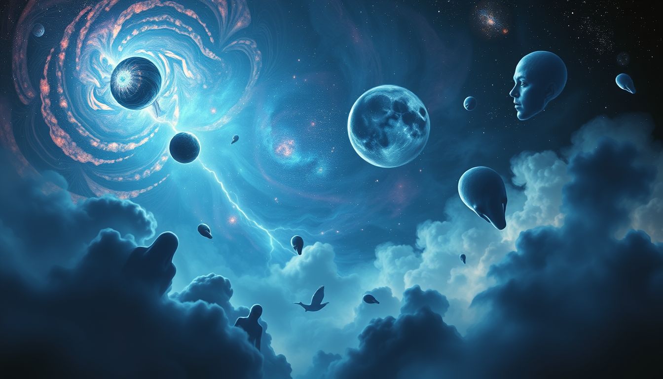 Das Unterbewusstsein formt Schreckbilder als Schutzmechanismus vor Angst.