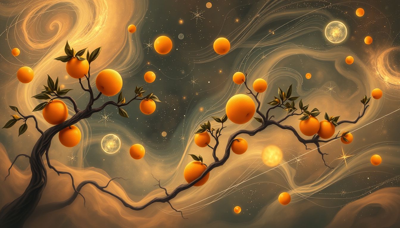 Orangenbäume symbolisieren im Traum verborgene Gefühle und Wachstum.