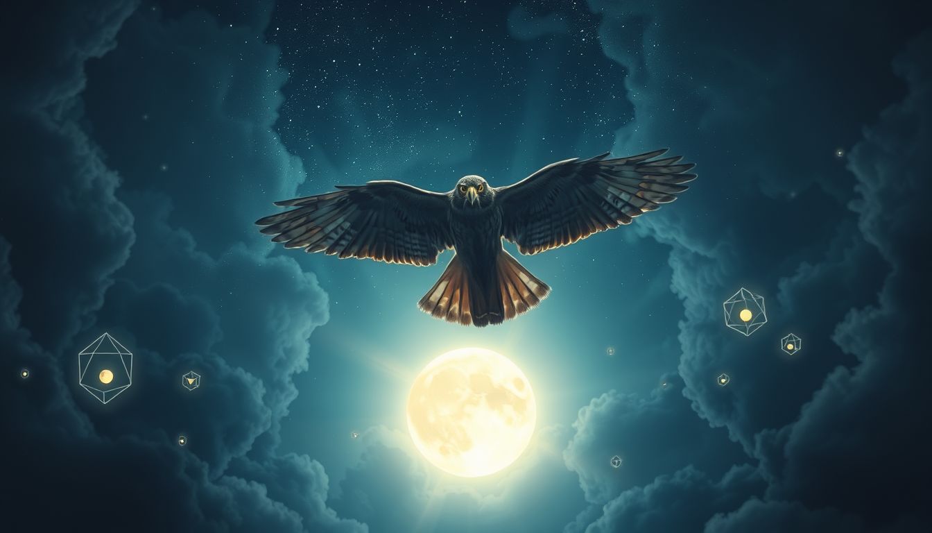 Ein Nachtfalke im Haus symbolisiert unerwartete familiäre Veränderungen.