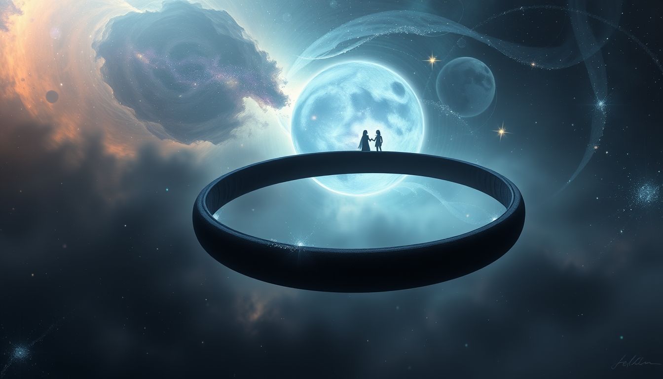 Ein schwarzes Stirnband symbolisiert oft verborgene Trauer und Geheimnisse.