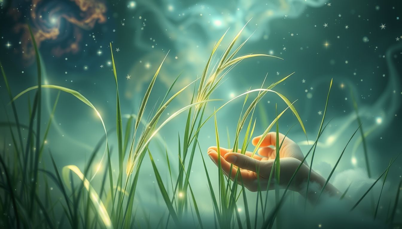 Gras essen symbolisiert im Traum oft natürliche Ernährung und Instinkte.