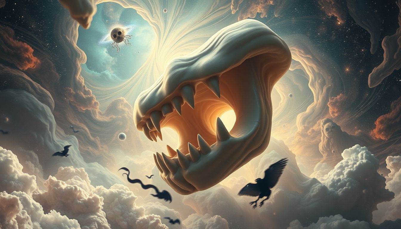 Hängebacken symbolisieren oft tief verborgene Ängste im Traum.