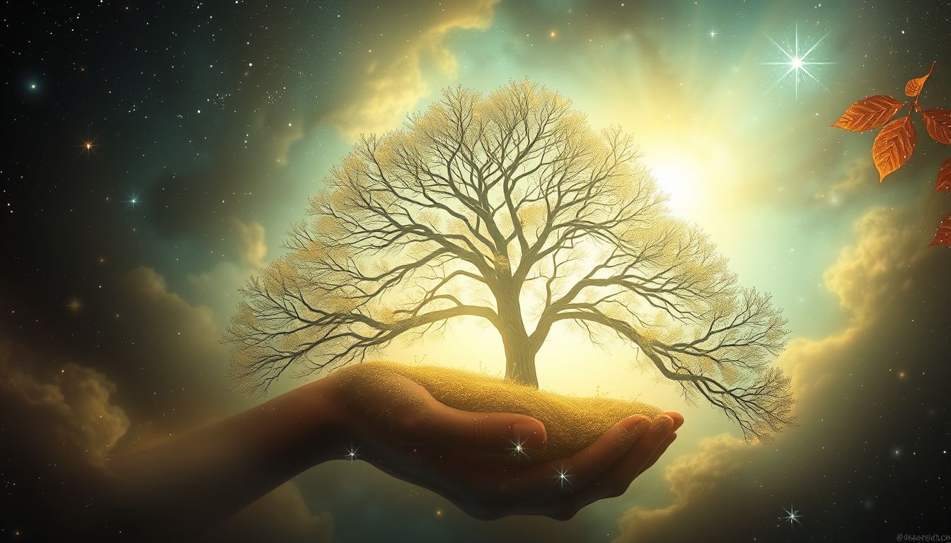 Ein Hain symbolisiert im Traum oft Sicherheit und Geborgenheit.