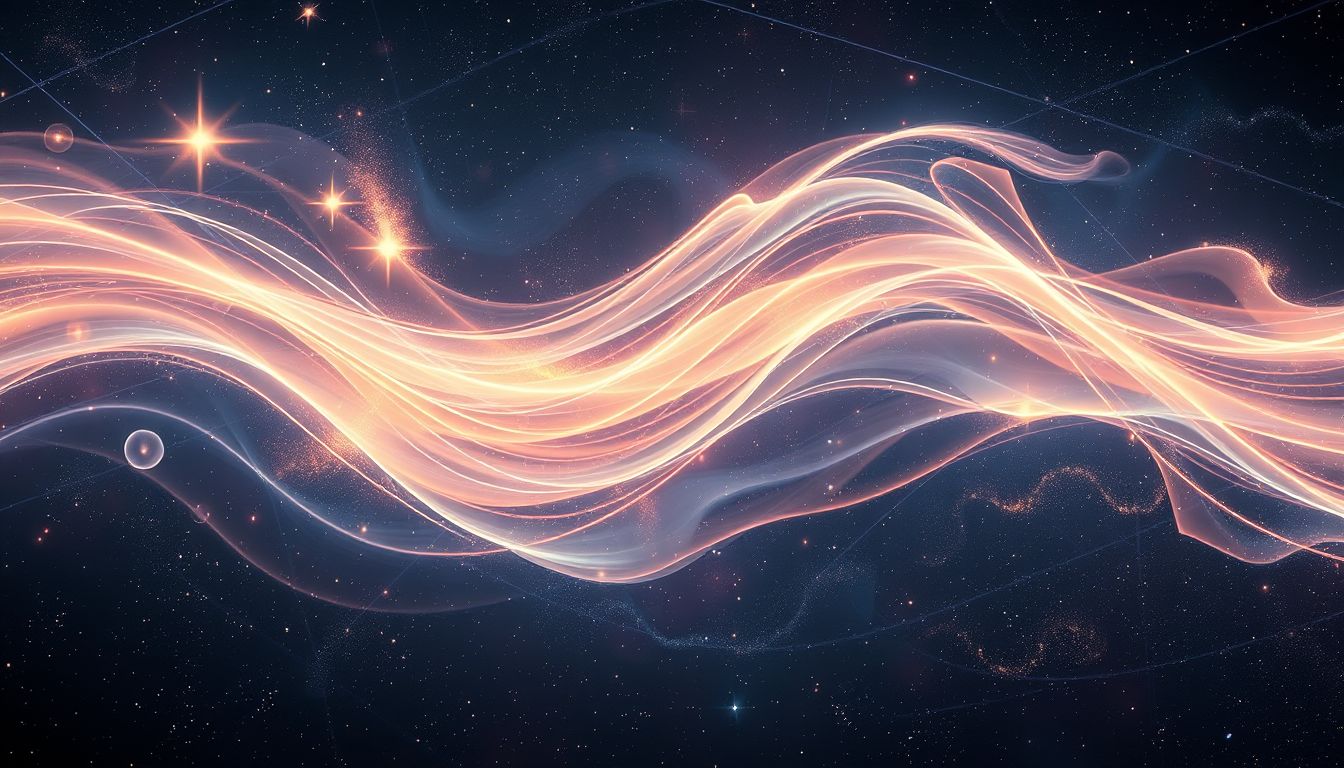 Krumme Linien in Musik symbolisieren emotionale Spannung und überraschende Harmonie.