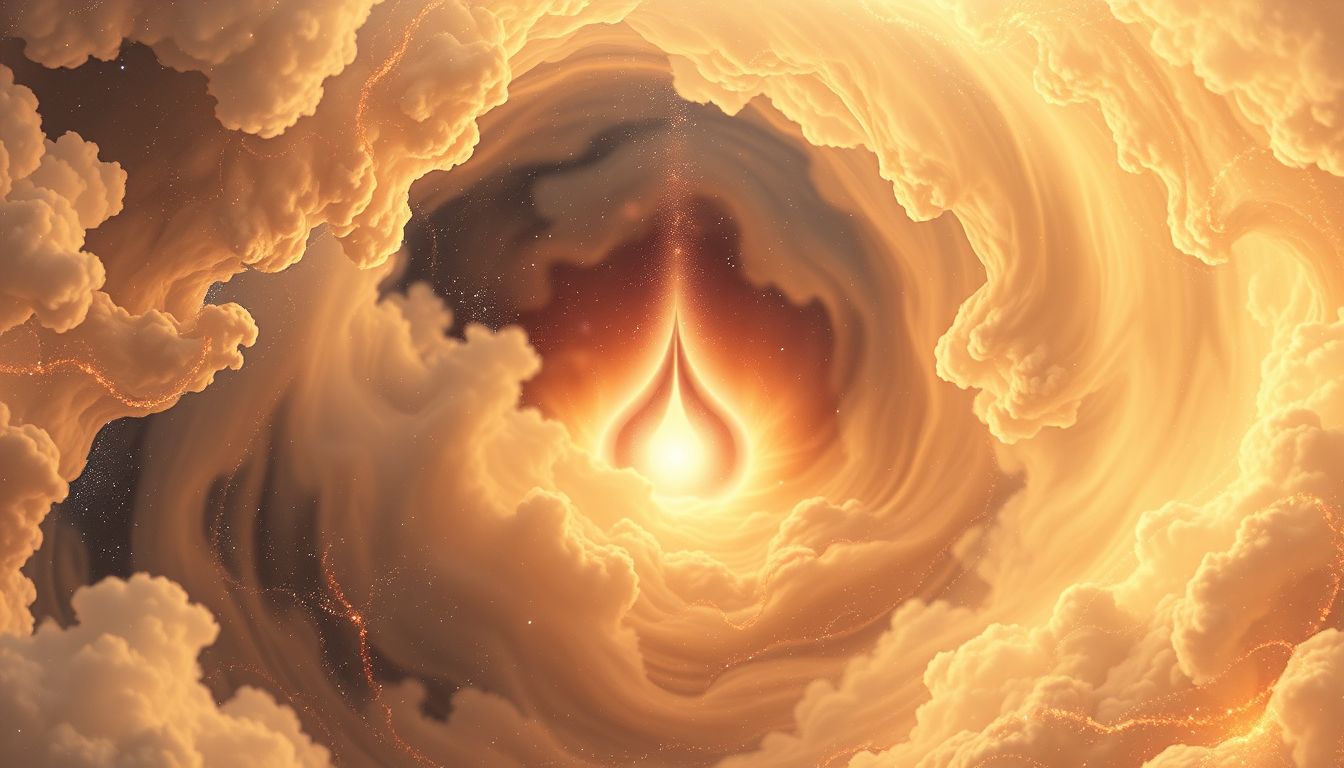 Ein öffnender Nabel im Traum symbolisiert neue Lebenschancen.