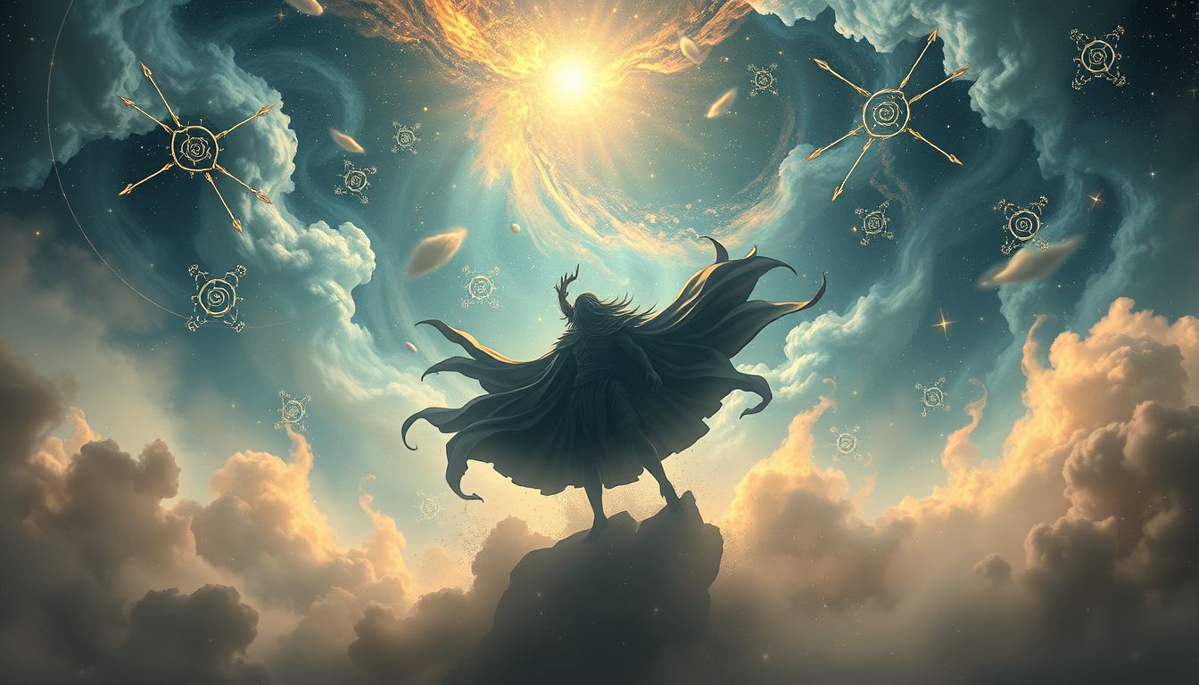 Pancras erscheint im Traum als mutiger Krieger für innere Stärke.