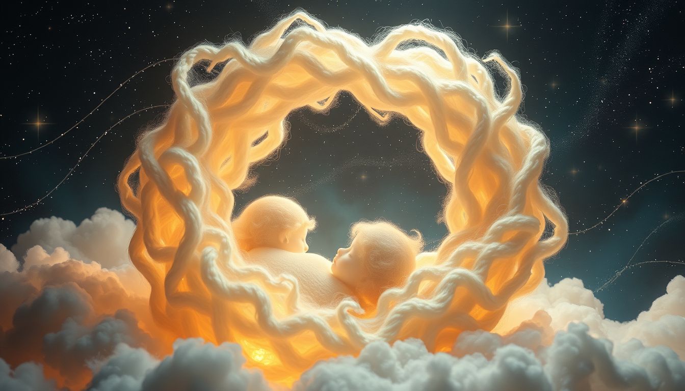 Das Rascheln von Wolle symbolisiert Wärme, Geborgenheit und Schutz.