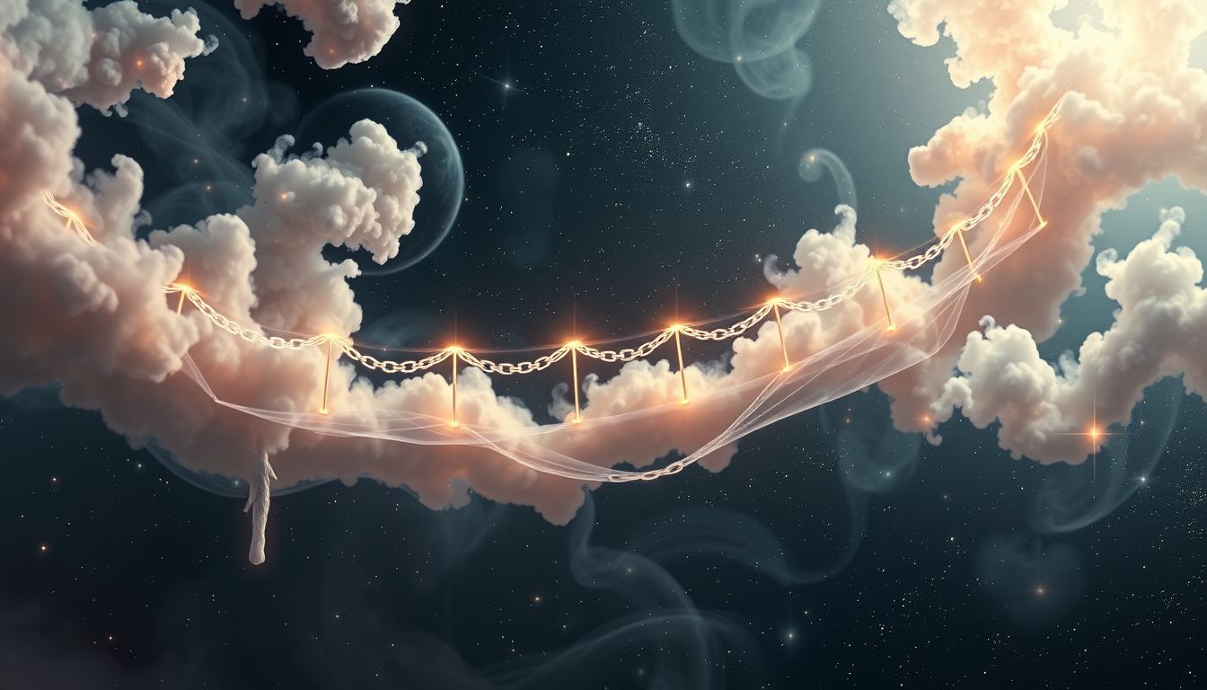 Reeling symbolisieren oft innere Blockaden und gefühlte Unfreiheit.