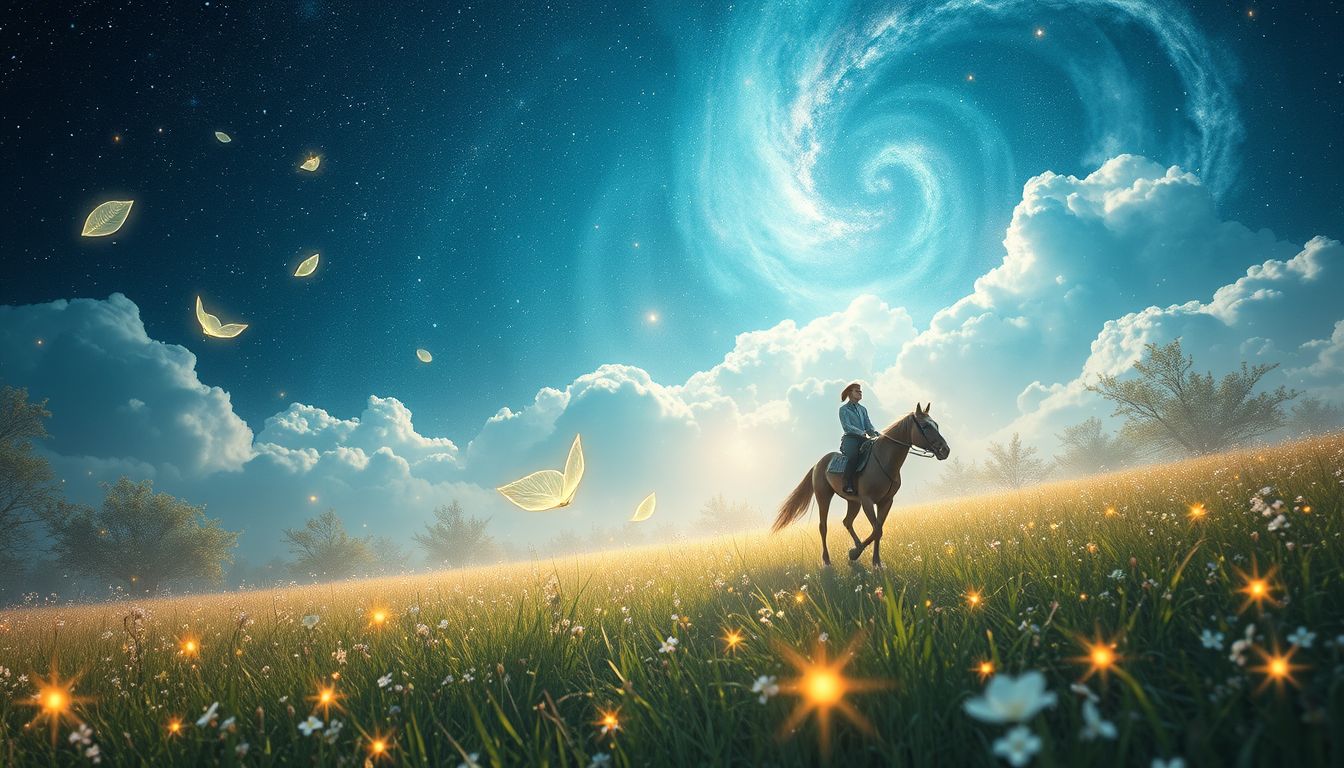 Reiten in der Natur symbolisiert Freiheit und innere Harmonie.