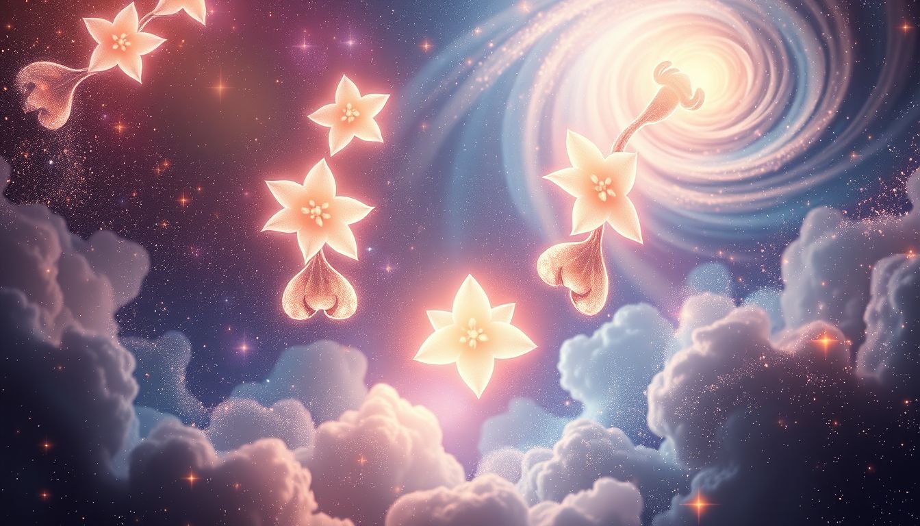 Rittersporn symbolisiert Liebe und fördert positive zwischenmenschliche Beziehungen.