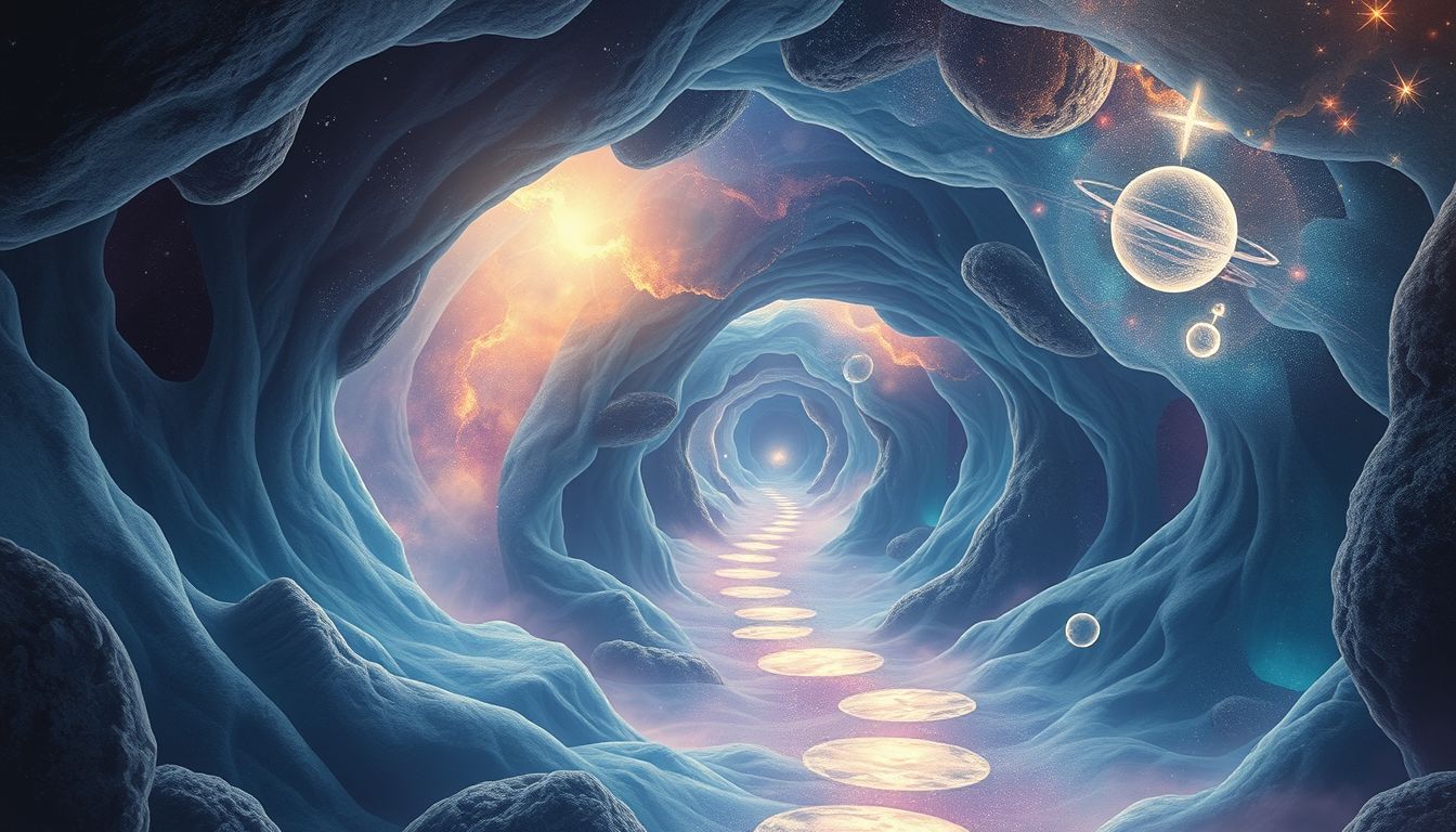 Römische Katakomben symbolisieren verborgene Ängste und tiefes Unterbewusstsein.