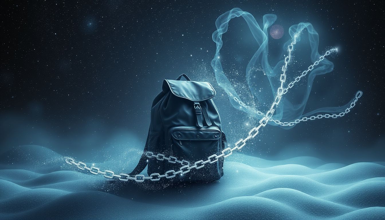 Der gestohlene Rucksack symbolisiert oft Verletzung und tiefen Vertrauensbruch.