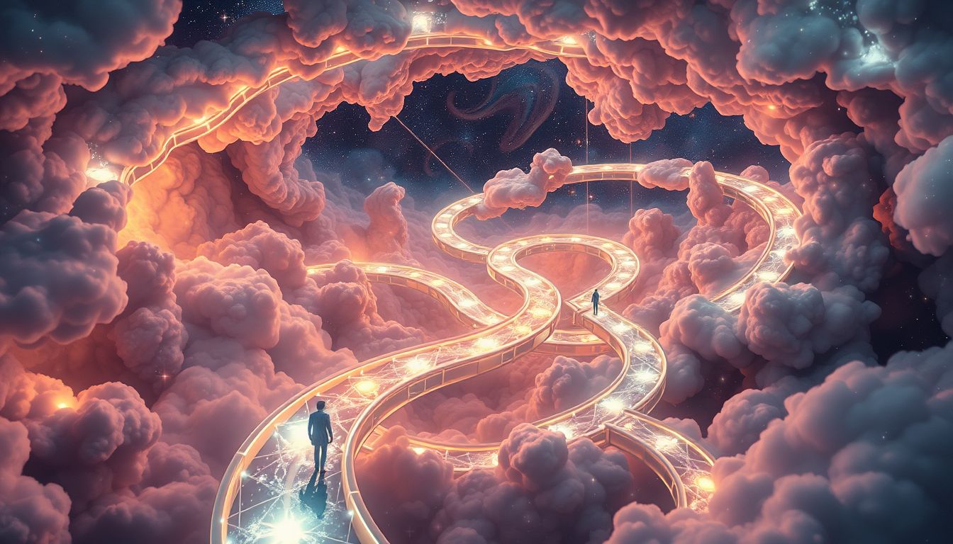 Im Labyrinth gefangen symbolisiert Orientierungslosigkeit und innere Ängste.