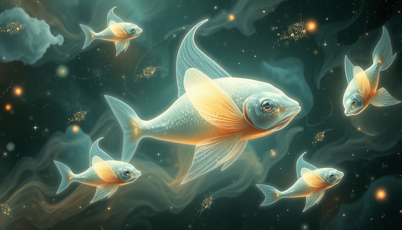 Fische und Amphibien symbolisieren im Traum Wandel und Anpassungsfähigkeit.