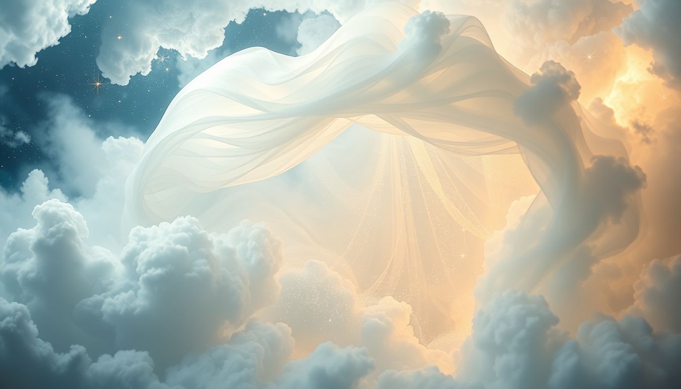 Eine strahlend weiße Markise symbolisiert Neuanfang und Schutz.