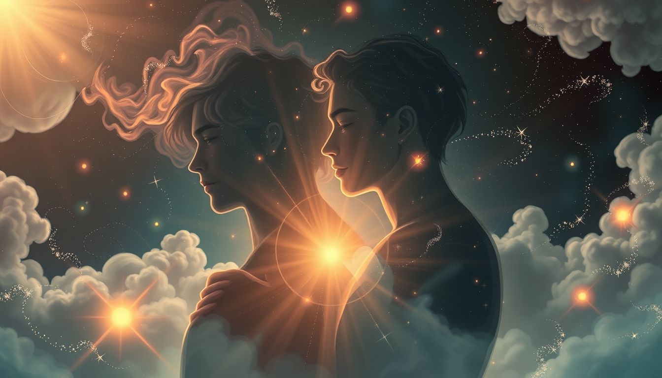 Ein anderer Charakter im Traum symbolisiert verborgene Beziehungsängste.