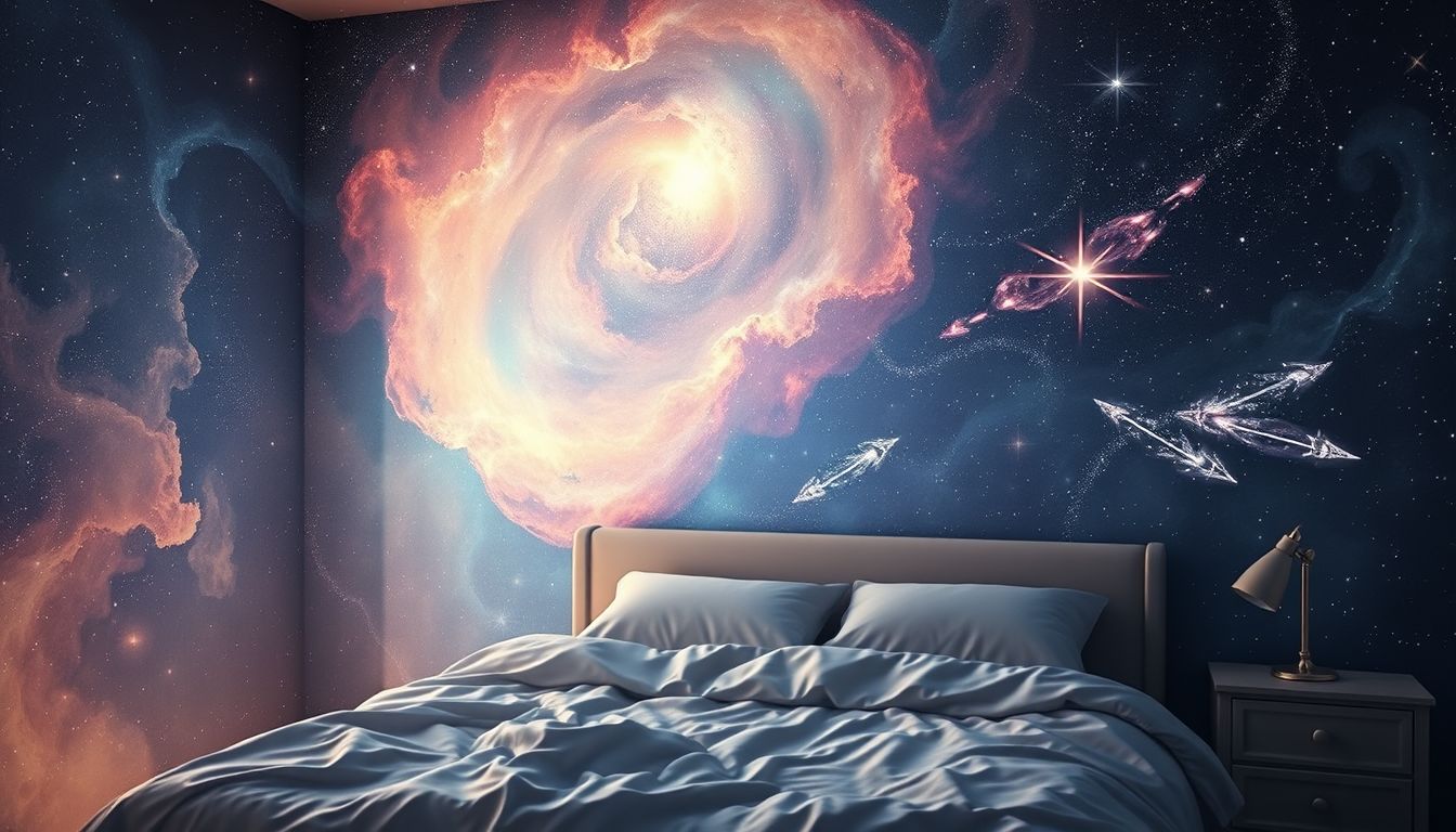 Ein Stockbar im Schlafzimmer symbolisiert verborgenes Verlangen und Intimität.