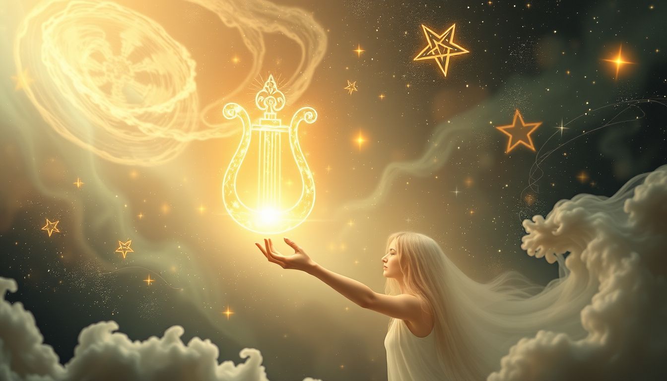 Der Kauf einer Leier symbolisiert Neuanfang und kreative Entfaltung im Traum.