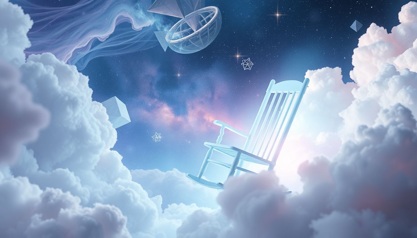 Ein Schaukelstuhl im Traum symbolisiert Ruhe und Geborgenheit.