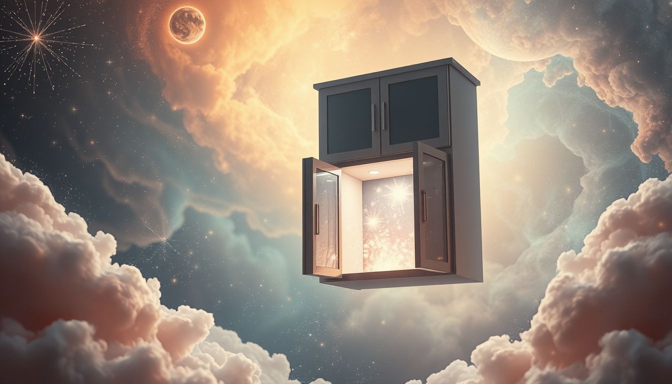 Ein wertvoller Fund im Küchenschrank symbolisiert unerwartete Chancen.