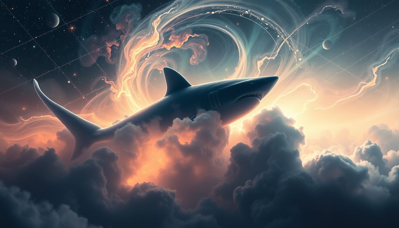 Ein Hai im Traum symbolisiert unbewusste Ängste und Bedrohungen.