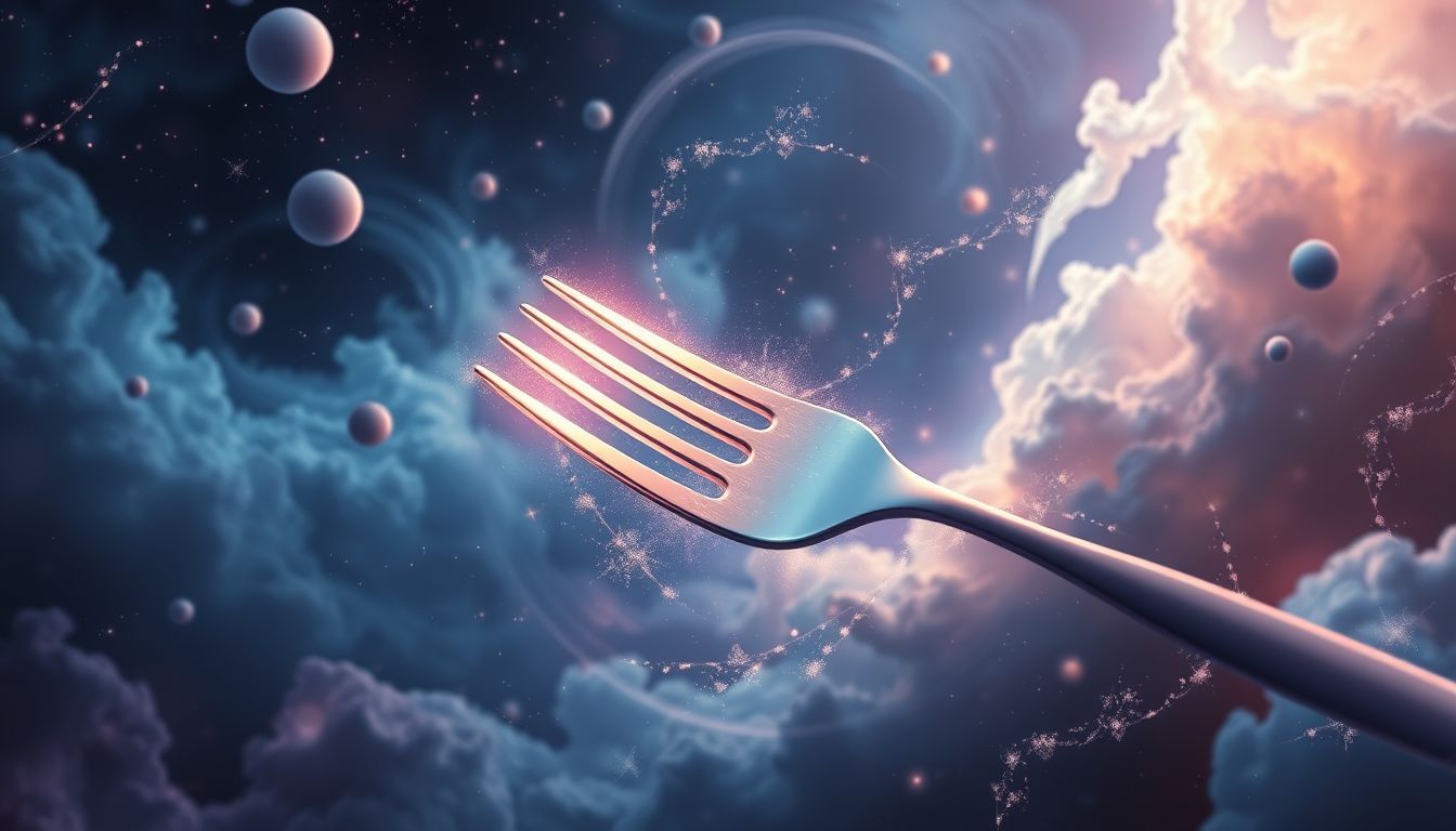 Eine verbogene Ofengabel im Traum symbolisiert unerwartete Hindernisse.